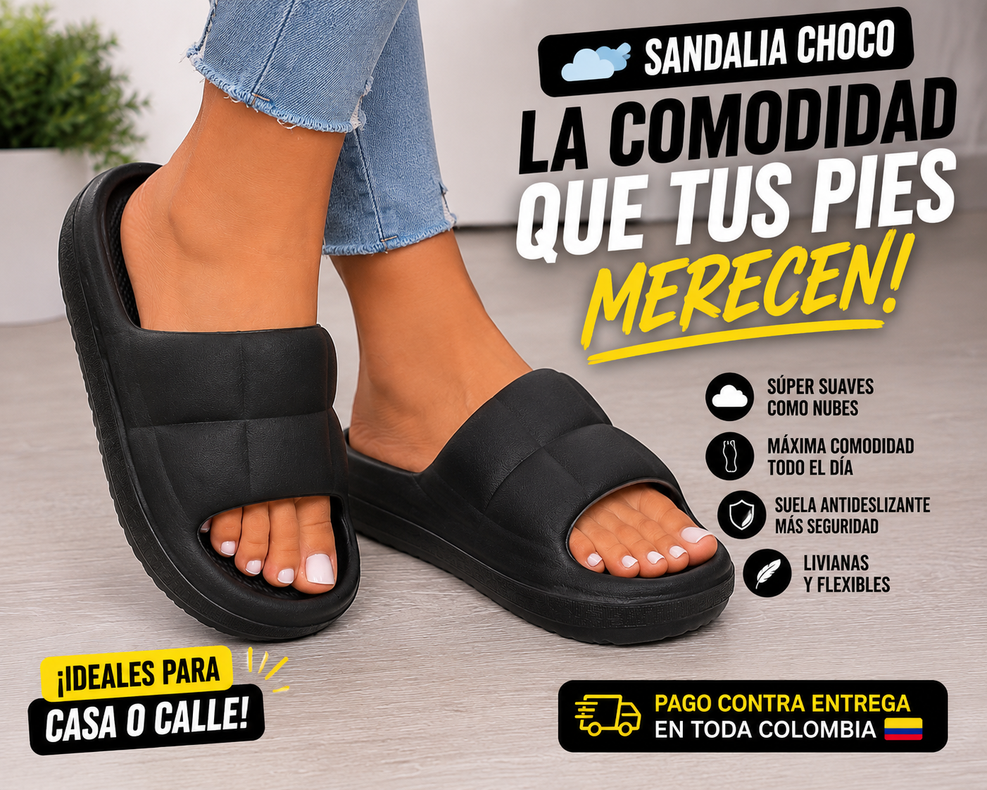 Sandalia Choco